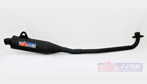 Yamaha Honda Wave 125 S Black Cobra Pipe